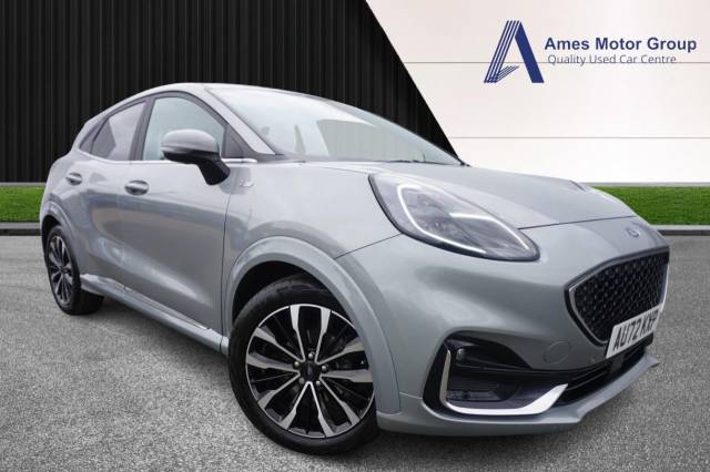 Ford Puma 1.0 EcoBoost Hybrid mHEV ST-Line Vignale 5dr Hatchback Petrol Silver