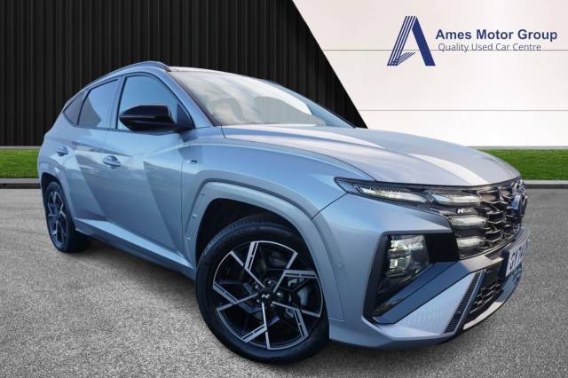 Hyundai TUCSON 1.6T 48V MHD N Line S 5dr 4WD DCT Estate Petrol Silver