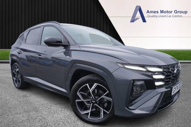 Hyundai TUCSON 1.6T 48V MHD N Line S 5dr 4WD DCT Estate Petrol Grey