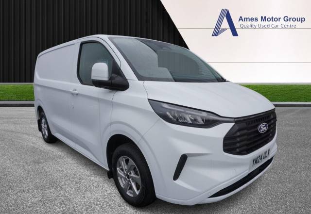 Ford Transit Custom 2.0 EcoBlue 136ps H1 Van Limited Panel Van Diesel White
