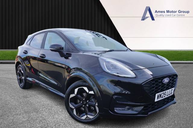 Ford Puma 1.0 EcoBoost Hybrid mHEV ST-Line X 5dr DCT Hatchback Petrol Black