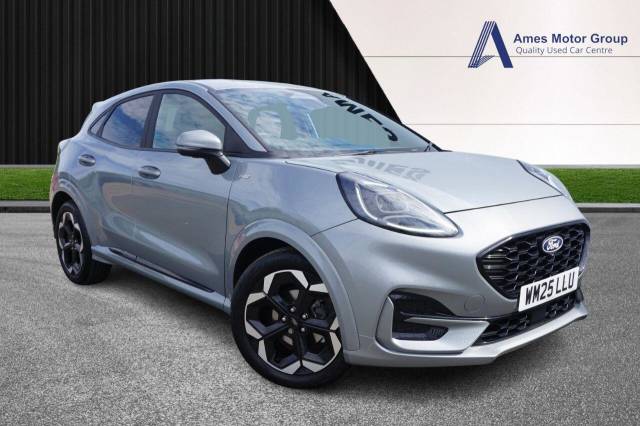 Ford Puma 1.0 EcoBoost Hybrid mHEV ST-Line X 5dr DCT Hatchback Petrol Silver