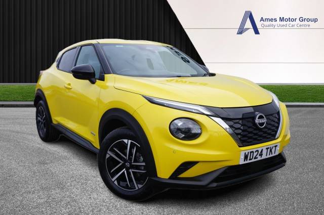 Nissan Juke 1.6 Hybrid N-Connecta 5dr Auto Hatchback Petrol/Electric Hybrid YELLOW