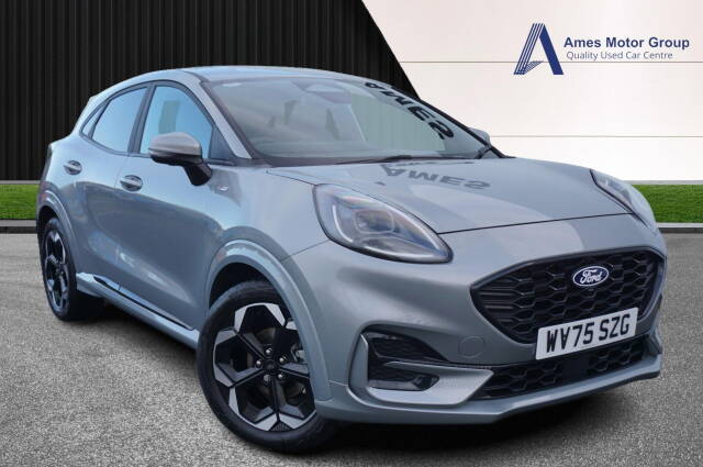 Ford Puma 1.0 EcoBoost Hybrid mHEV ST-Line X 5dr DCT Hatchback Petrol SILVER